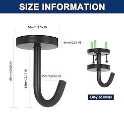 NearMoon Coat Hooks-Bath Towel Hangers, Wall Hooks