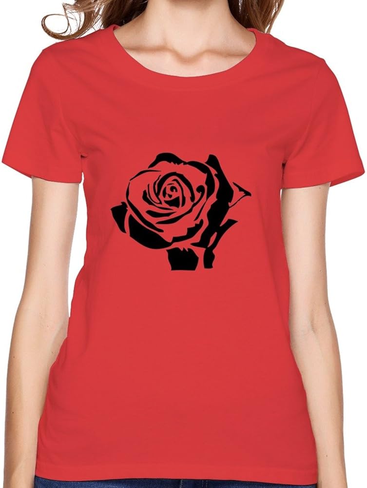 Nice Rose Tee Shirt Personalized Womens Art TShirts