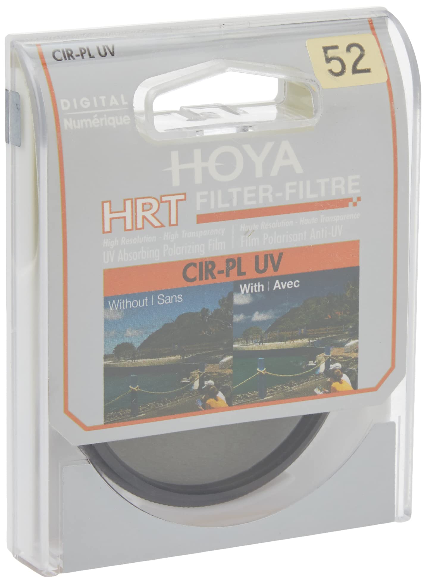 Hoya 52mm Circular Polarizing and UV HRT Screw-in Filter