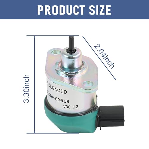 INPOST Fuel Stop Solenoid For Kubota V1505, V1305, D1005, D1105, D905 – 17208-60015