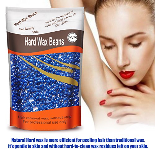 image for Yovanpur Hard Wax Beans for Painless Hair Removal, Brazilian Waxing fo