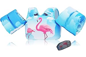 Welebar Swim Vest for Toddler, Suit for Kids 28-70 lbs, Floaties for Boys and Girls Swimming Aid, Training, Suit for Infant/Toddler/Children