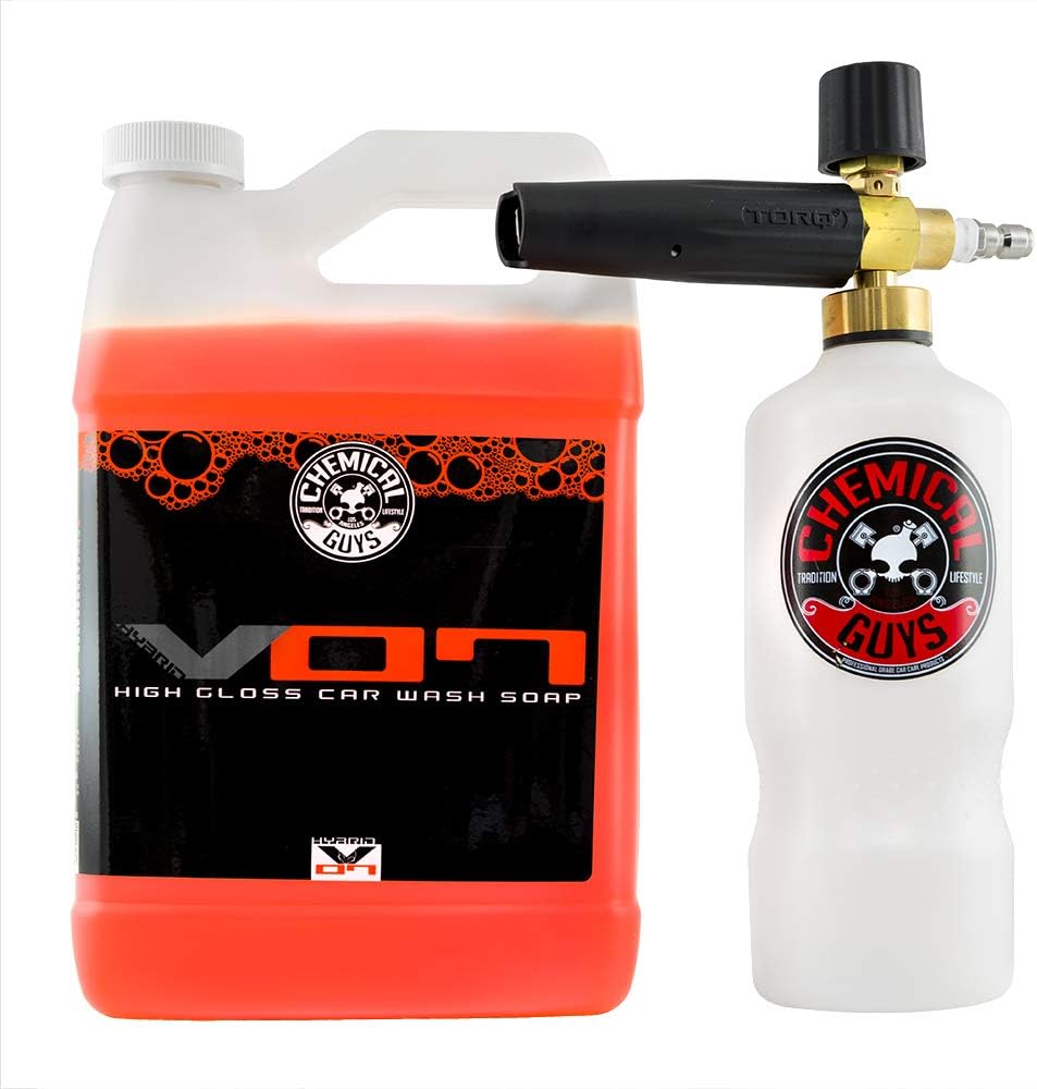 Chemical Guys EQP318 Torq Professional Foam Cannon and Hybrid V7 Auto