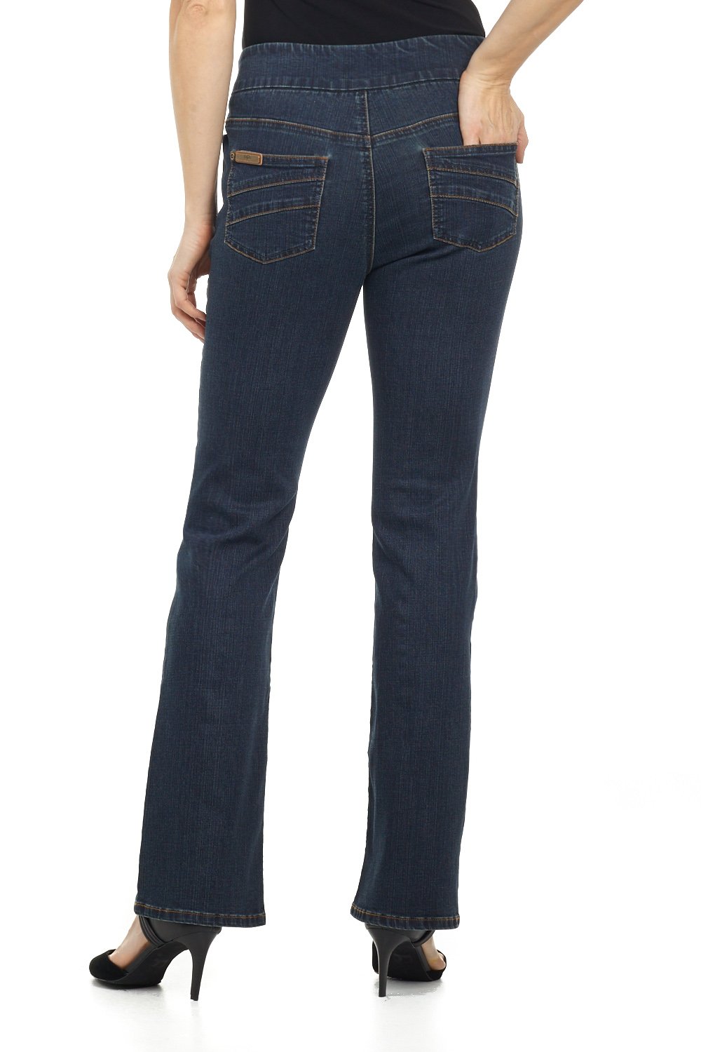 Rekucci Jeans Women's Ease in to Comfort Fit PullOn Stretch Bootcut Denim Pants Fifth Degree Rekucci Jeans Women's Ease in to Comfort Fit PullOn Stretch Bootcut Denim Pants Fifth Degree