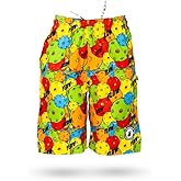 Flow Society Boys Motley Pickleball Tennis Short Multi