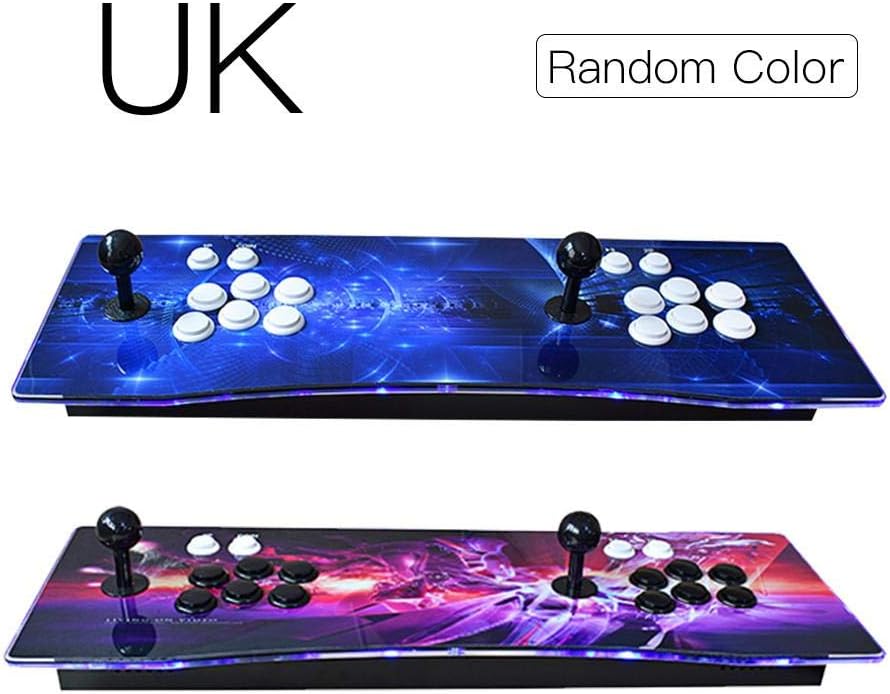 3D Pandora Box Arcade Video Game Console1080P Home Arcade Moonlight Box 5S Street Fighter Double Player Combat Machine Rocker Handle Game for PC/Laptop/TV / PS3.