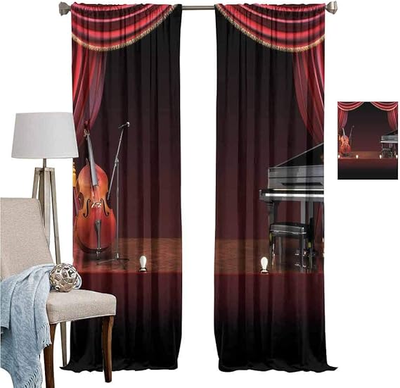 Decor Curtains Musical Theatre Home Decor Orchestra
