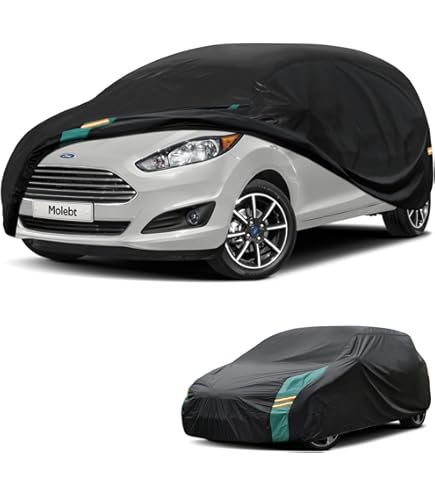 Waterdichte Autohoes Voor Fiat 500 / 500C / 500E / Abarth 500 (2007-2024) - 6-Lagen All-Season Bescherming Met Ritssluiting