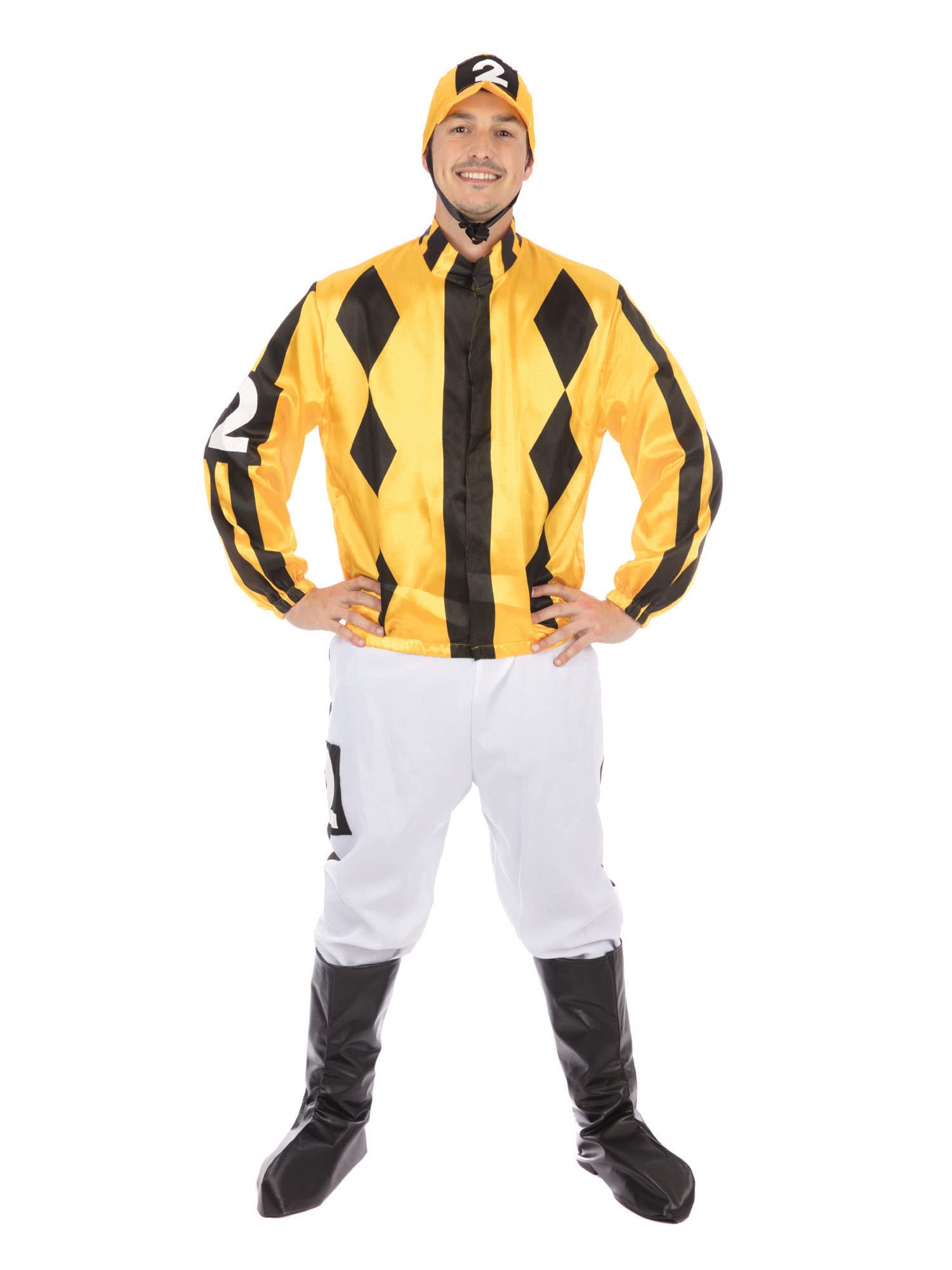 Rubies Official Jockey Costume Jockey Costume for Adults, Size Extra Large, Adult Fancy Dress