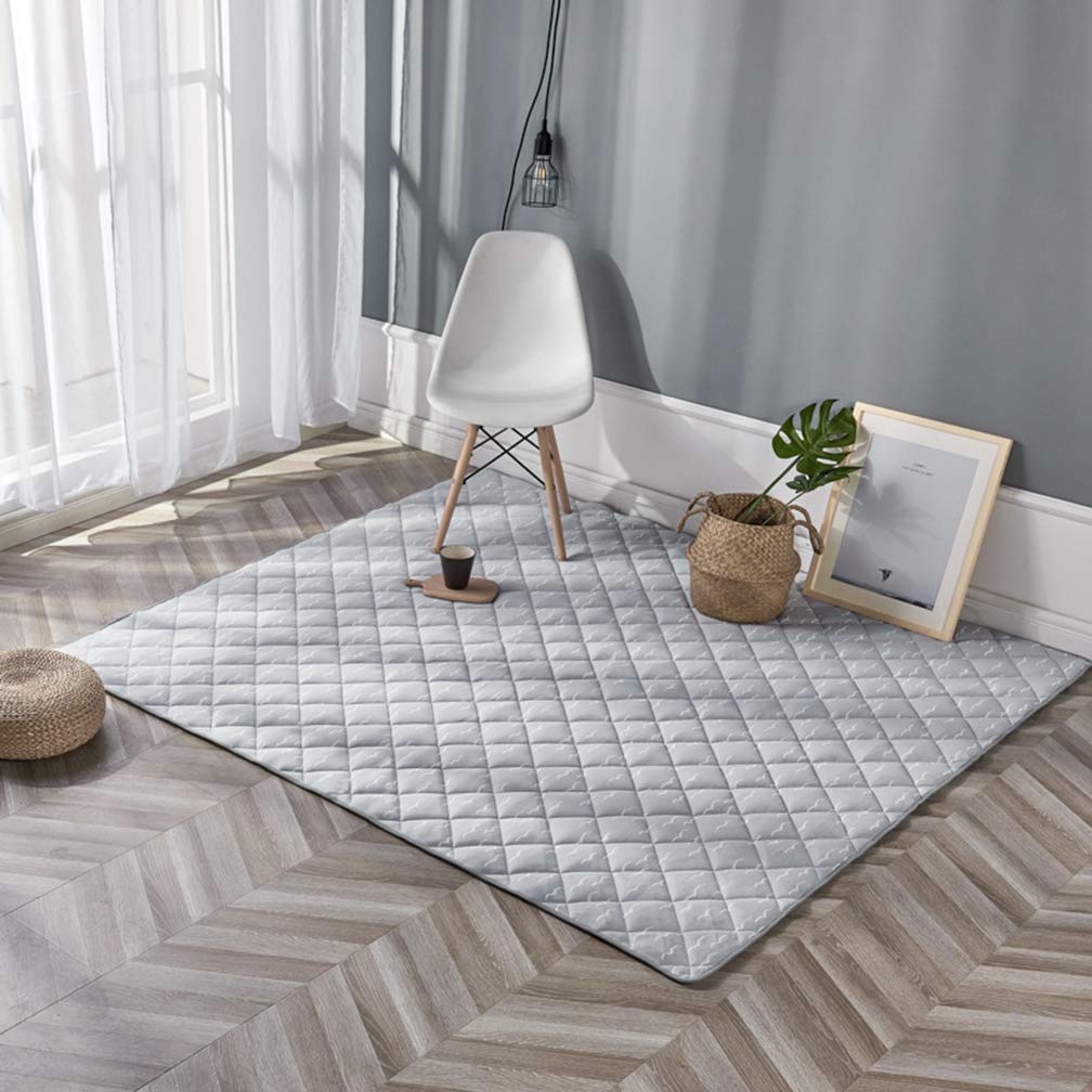 メーカー直売 モダン おしゃれ すべり止め 畳 居間 和室 子供部屋 リビング さらさら やわらか ひんやり 軽量 洗える 折りたたみ 低反発 夏用 ラグマット 冷感ラグ 遮音 0 0cm グレー1 B07t74p218 プレイマット カーペット ラグカーペット Www Wwmp Org Za