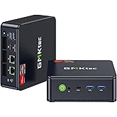 GMKtec Gaming Mini PC, AMD Ryzen 7640HS (Upgraded 6800U) Radeon 760M, 16GB DDR5 1TB Dual NIC LAN 2.5GbE Desktop Computers Off