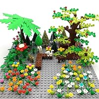 SPRITE WORLD Botanical Brick Block Building Set Toy Plant Tree Flower Garden Park Part Accessories