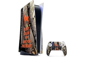 MIGHTY SKINS MightySkins Gaming Skin for PS5 / Playstation 5 Bundle - Deer Hunter | Protective Viny wrap | Easy to Apply and Change Style | Made in The USA