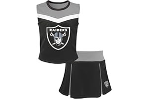 Girls Youth NFL Spirit Two-Piece Cheerleader Set