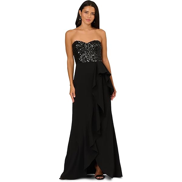 Amazon.com: Fame and Partners Lace Halter Slit Gown Burgundy Size 2 :  Clothing, Shoes & Jewelry