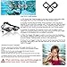 [Premium] BEST VALUE Mirrored Anti Fog Swimming Goggles for Adult Men, Women and Ladies with UV Protection, Free Nose Plug - Comfortable Reflective Tinted Lens Leakproof Swim Glasses - Lifetime Warranty! (Silver)