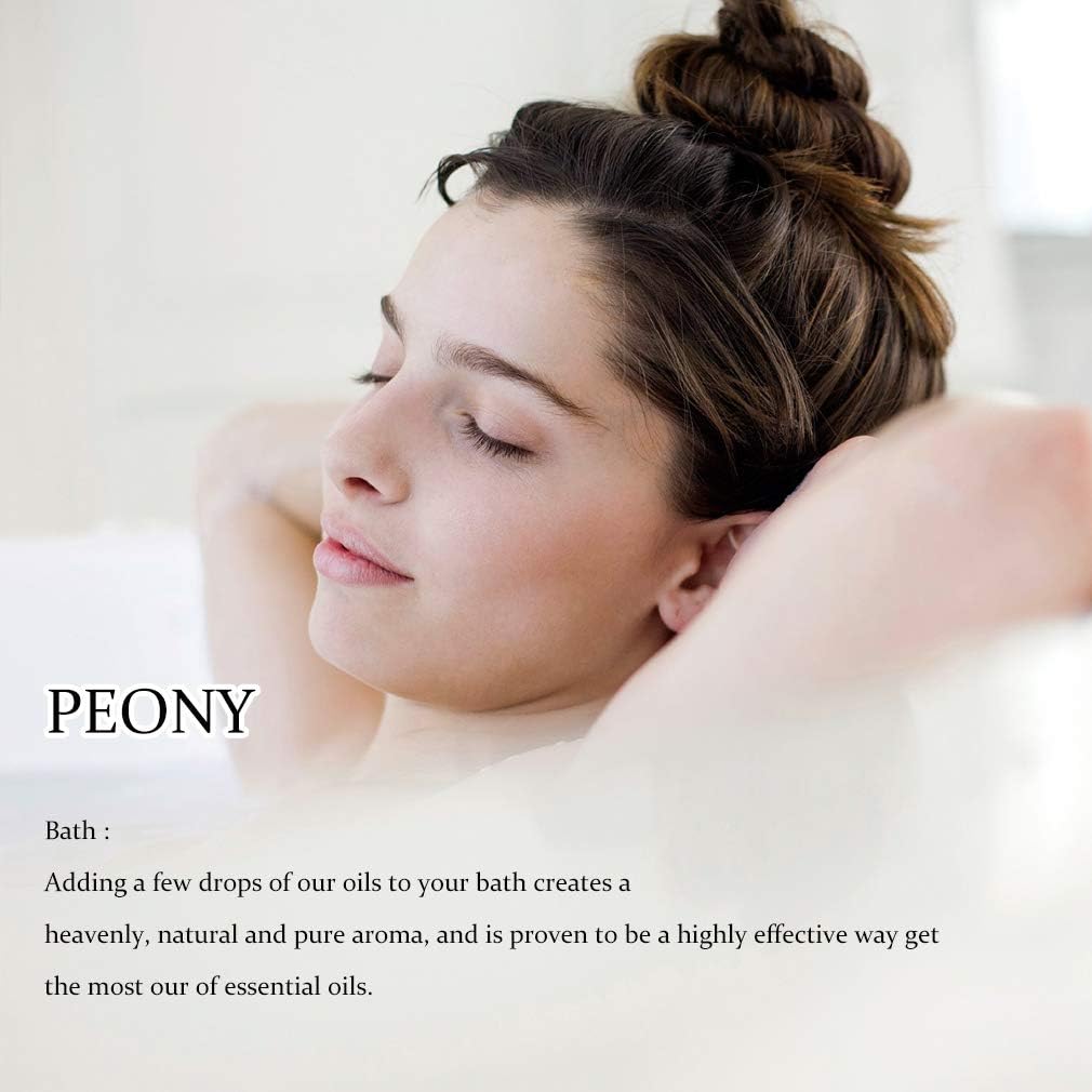 Aromatherapy Peony Essential Oil for Diffuser Peony Scented Oil for Humidifier Massage - Image 3
