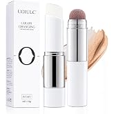 2PCS Cream Stick V White - Korean Color-Changing Foundation Stick | Medium to FullCoverage Dewy Finish Base Makeup Dual-Ended withDetachable Brush 2PCS