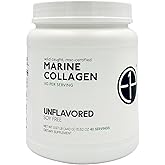 E1P Wild Caught Marine Collagen Peptides Powder 440grams (40 Servings) Unflavored, MSC-Certified, Non-GMO, Third-Party Lab Tested