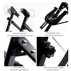 Bike Wheel Truing Stand, Foldable Bicycle Wheel