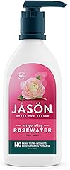 JASON Rosewater Invigorating Body Wash Women/Men, For a Gentle & Clean Feel, 30 Fluid Ounces