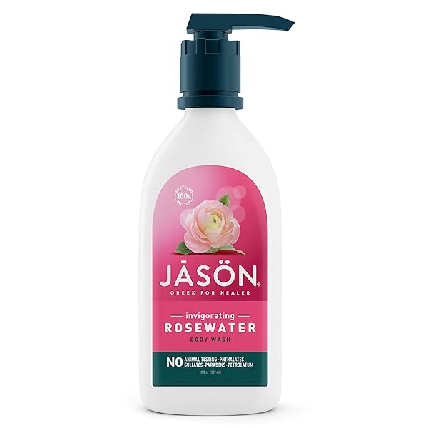 JASON ROSEWATER INVIGORATING BODY WASH WOMEN/MEN, FOR A...