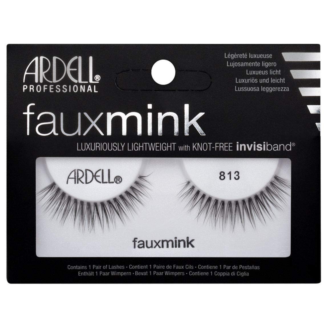 Ardell Faux Mink Eye Lashes 813 Black