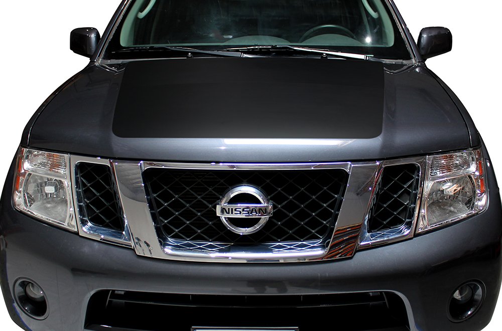 Best Blackout Hood Graphics 3M Vinyl Decal Wrap Kit  Matte Black