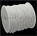 CleverDelights Ball Chain Spool - 330 Feet - 2.0mm Ball - Shiny Silver - 100 Meters - Bulk