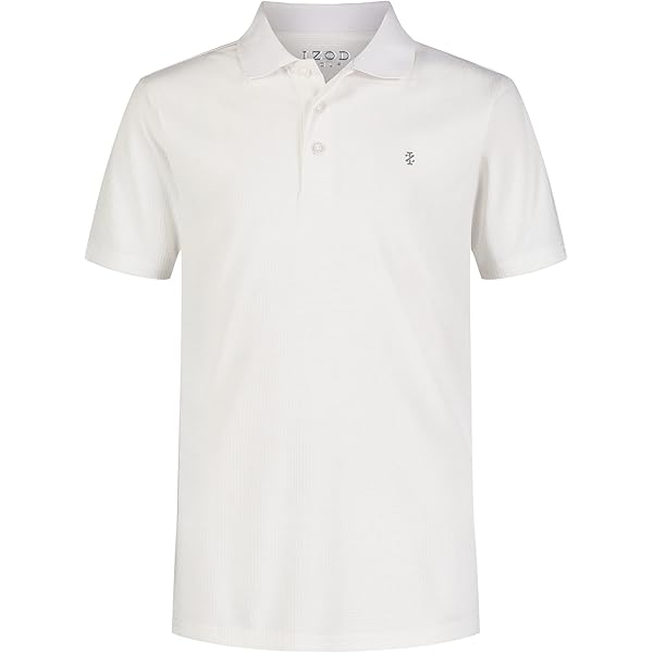 Izod 13Z0081 Womens Performance Golf Pique Polo-Short Sleeve