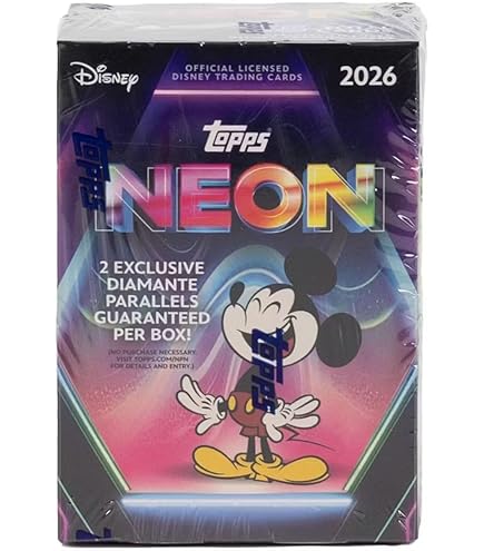 Amazon.com: Topps 2025 Chrome® Disney - Value Box (4 cards per