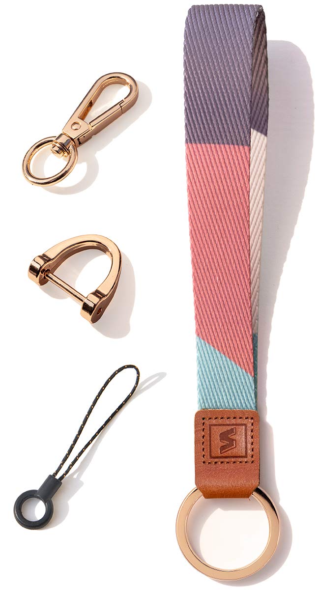 SENLLY Wristlet Lanyard Strap for Keys, Original Pattern Design Wrist Keychain Holder — image 1