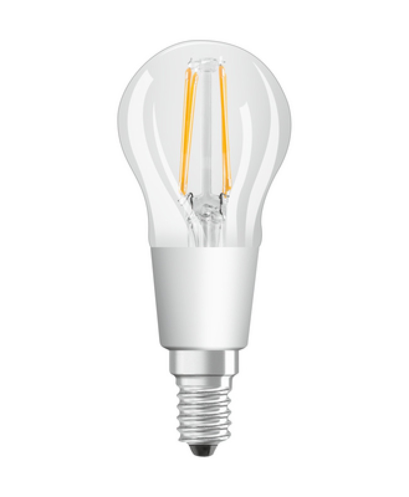Osram LED Light Bulb | E14 | Warm White 2700 K 4 W Klar 40 W Replacement Bulb LED Retrofit Classic P