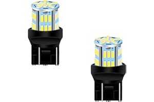 UNXMRFF 7440 7443 LED Bulbs for Reverse Lights White 6000K Super Bright 7441 7444 T20 W21W LED Bulb for Backup Light, Tail Light, Brake Light, Turn Signal Light, Parking Light, Daytime Running Lights