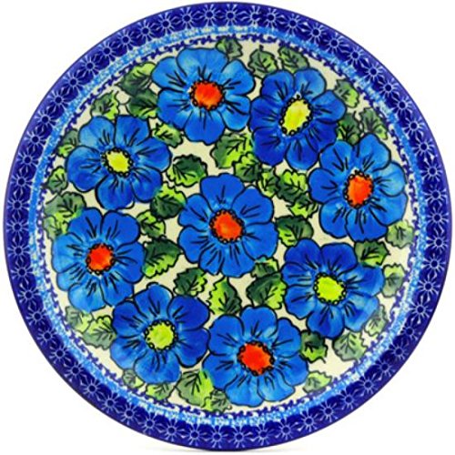 Click Here to See More Images Ceramika Bona H2498G Polish Pottery Ceramic Plate Hand Painted, 11-Inch