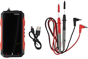 Digital Multimeter Featuring Recharging Capability for Measuring Electrical Values Like AC/DC Voltages or Currents Easily (FS