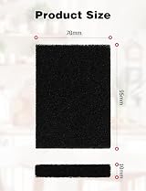 Mellbree Odour Filter for J&J Kitchen Compost Bin 10 Pack Fits Joseph Joseph view 8