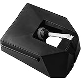 AT-VMN95E Diamond Replacement Stylus Needle for VM95 Series, Compatible with Audio Technica AT-LP120XUSB,AT-LP120XBT-USB Vinyl Turntables - Black