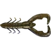 YUM Baits Co. Lures 3.5 Christie Craw Bait, Olive Shadow