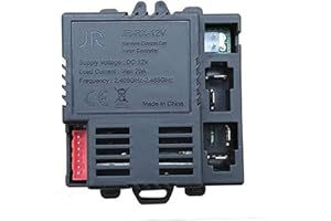 jiaruixin B Socket JR-RX-12V Receiver Match 2.4G Bluetooth Remote Control Accessories , Control Box Motherboard Kids Ride On Car Replacement Parts