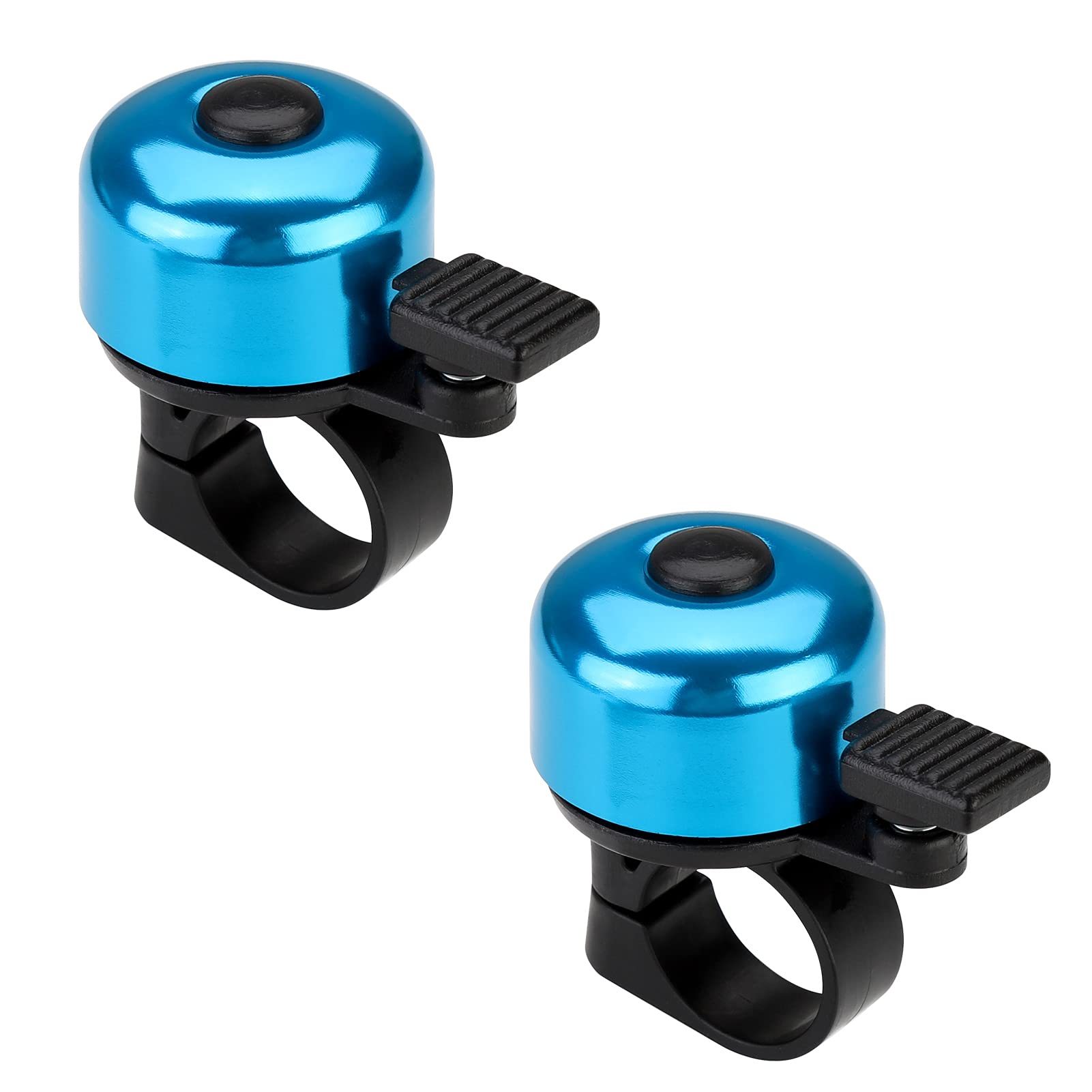 Photo 1 of Paliston Bike Bell Bicycle Bell Crisp Sound for Adults Kids Boys Girls Blue & Blue