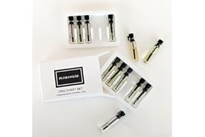 12 Concentrated Perfume Oil Samples Kit, Fragrances for Women, Cologne for Men and Unisex 1mL Parfum Mini Vials. All The Best