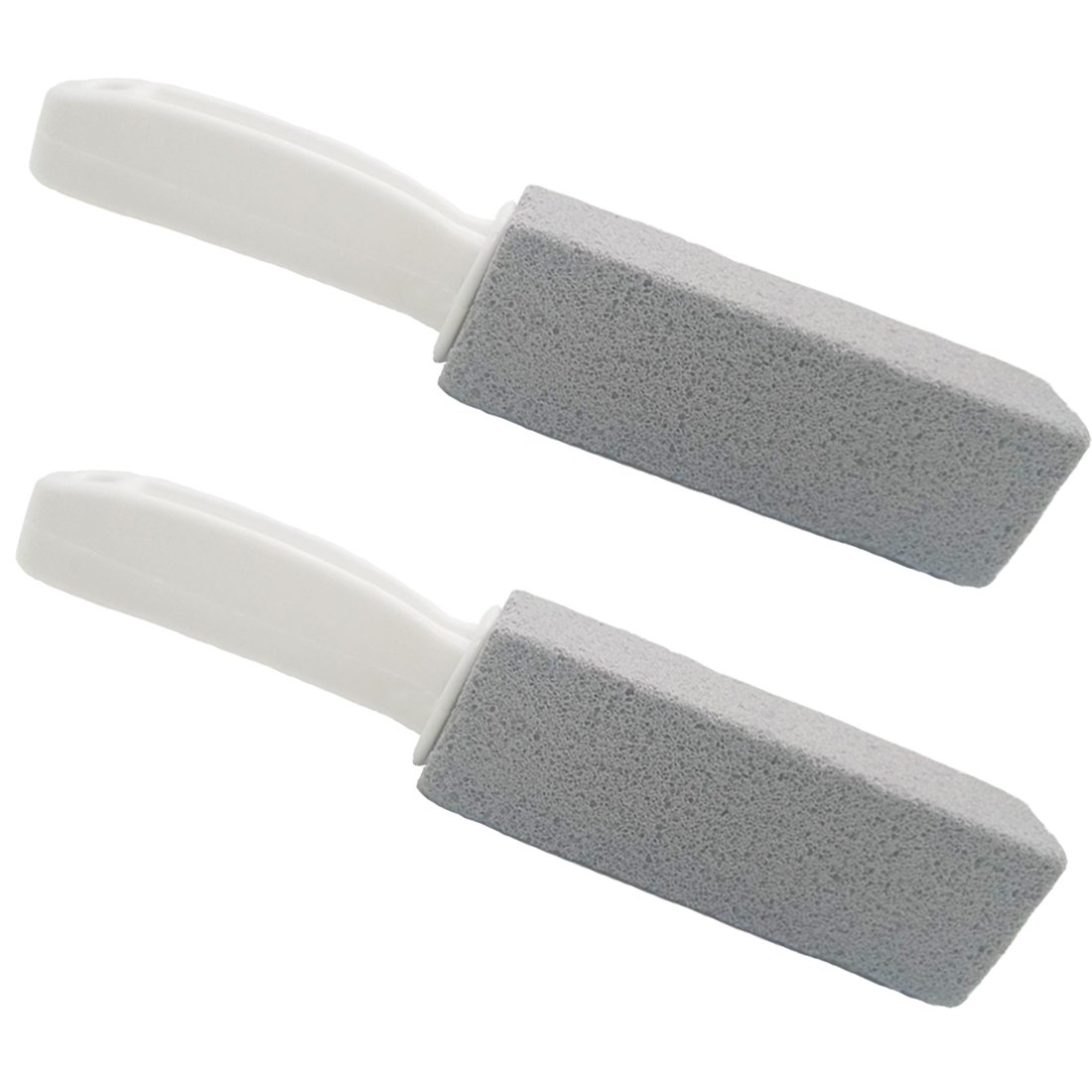 Comfun Toilet Bowl Pumice Cleaning Stone with Handle Stains and Hard