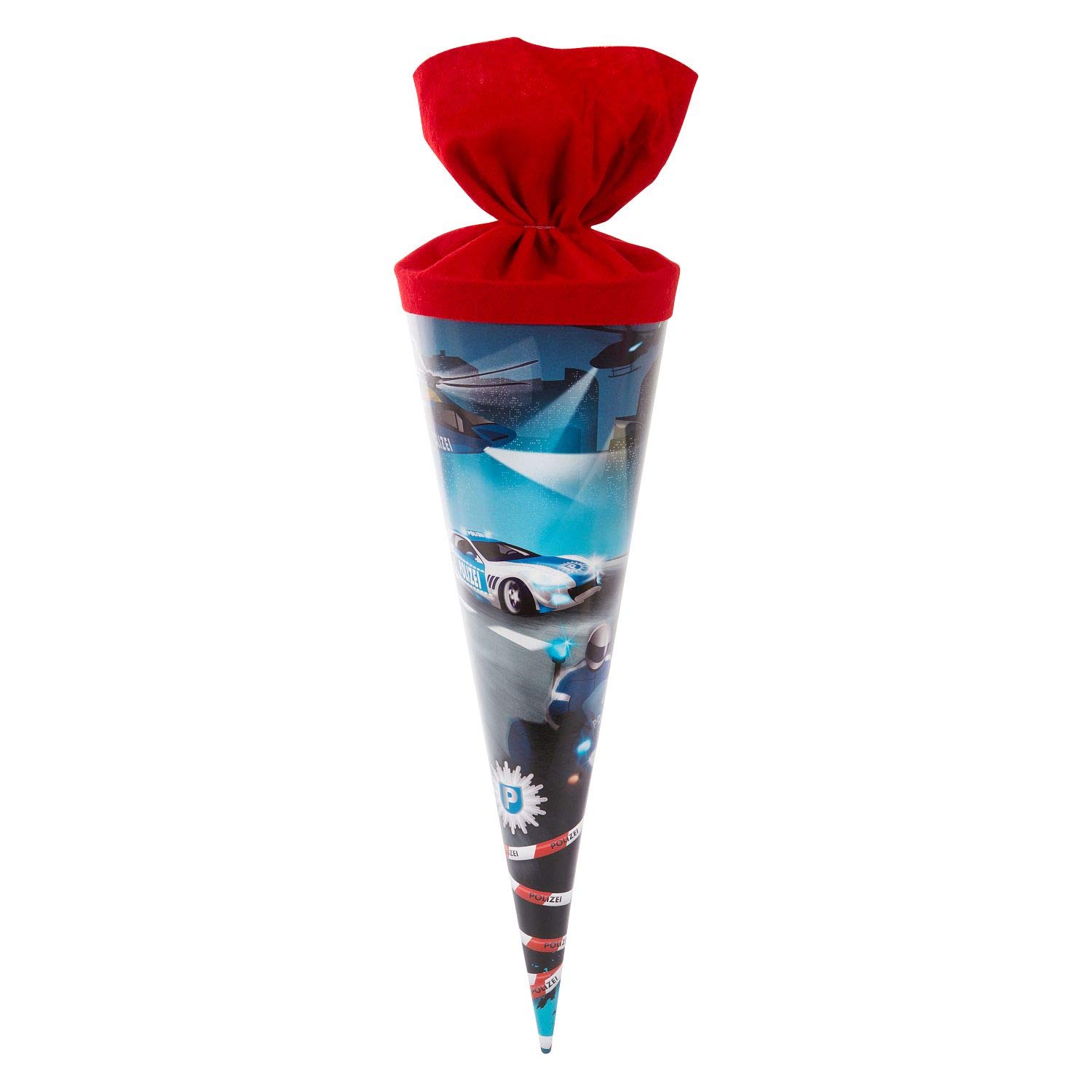 goldbuch 93061 Swiss School Cone with Police Motif 35 cm Varnished Cardboard