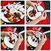 Rongyuxuan Christmas Cutlery Bag, 3 Pack Kitchen Cutlery Suit Silverware Holders Pockets Knifes Forks Bags for Christmas Party Decoration