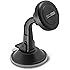 TechMatte Car Phone Mount Magnetic-Dashboard Mounted Car Phone Holder-Universal Smartphone Compatibility with Strong Magnetic Technology (Black)