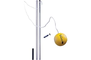 Park & Sun Sports Permanent Outdoor Tetherball Set with Accessories