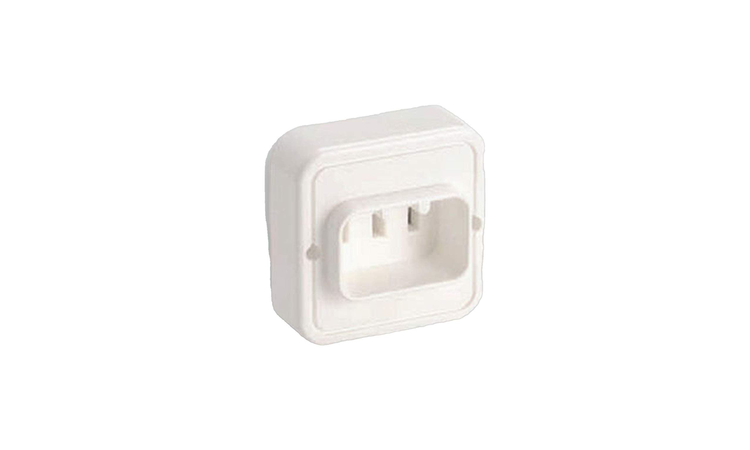 Socket Base 2p+TT 25A Vitro (White)