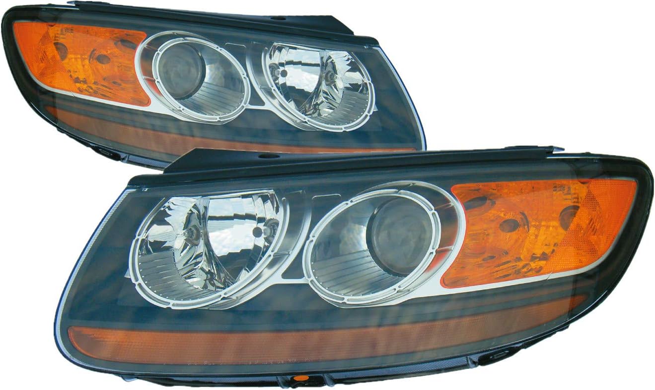For Hyundai Santa Fe Headlight 2007 Driver and Passenger