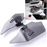 PANICAL Motorcycle for Honda Goldwing Accessory GL1800 F6B 2018-2026 Windshield Air Deflector Adjustable Wind Deflector Smokey Gray Acrylic Nondestructive iInstallation PMMA (KY DS20241191 F)